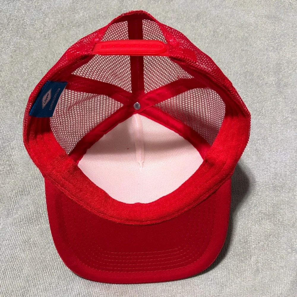 Wienerschnitzel Red and White Party Hat - Picture 3 of 4